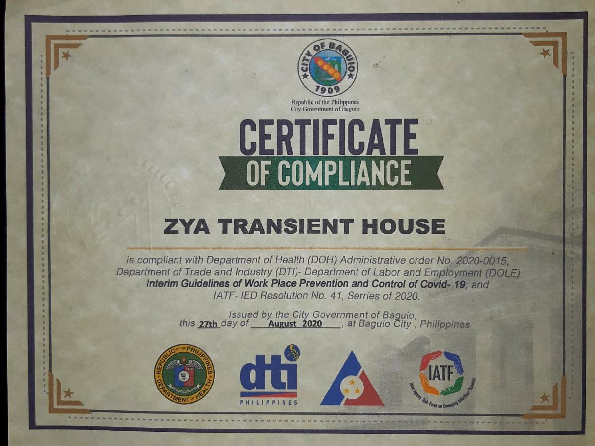 Zya 3Br A-House Apartment Baguio City Bagian luar foto